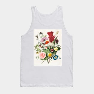 Flowers painting, Bouquet of Flowers by an anonymous artist (1680) Tank Top